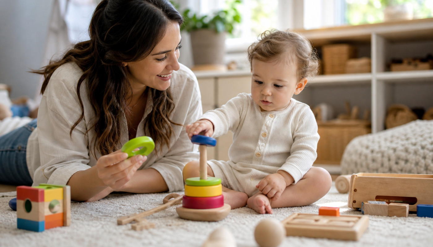 Les activités de stimulation pour un bébé de 12 mois