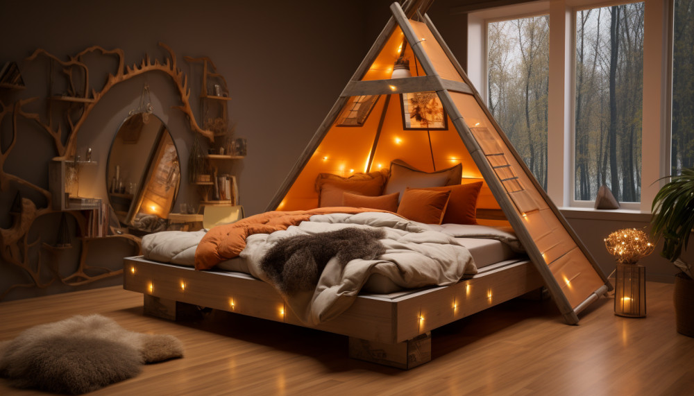 Lit tipi : fabriquer ou acheter ?