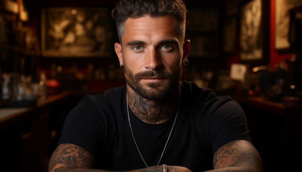 Tatoueur à Montpellier, Hérault, Occitanie, France