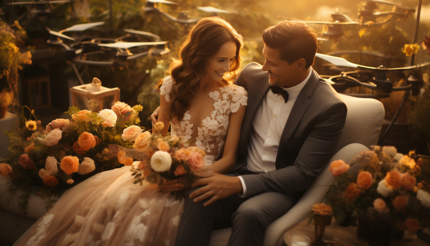 Science/High-Tech - Utilisation de drones en photographie de mariage : innovations et défis